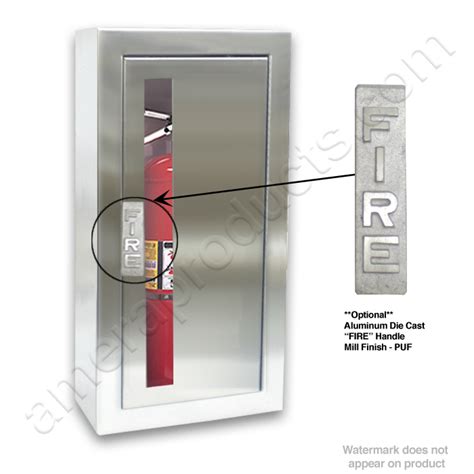 vertical duo fire extinguisher cabinet